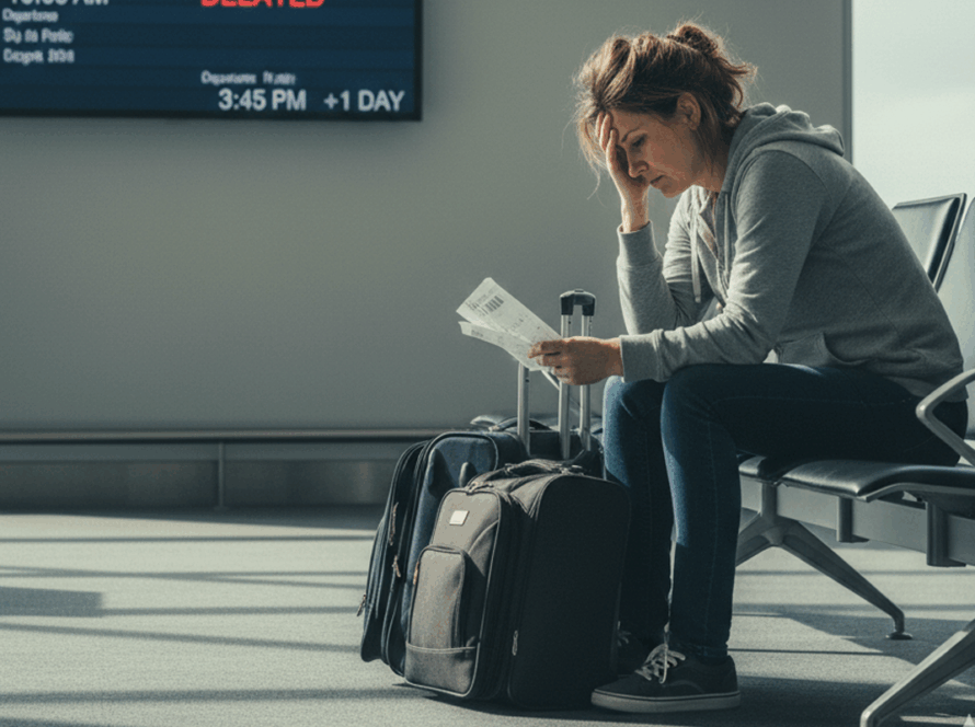 Empresa de Aviação é Condenada a Indenizar Passageira por Atraso de Quase 30 Horas em Voo.